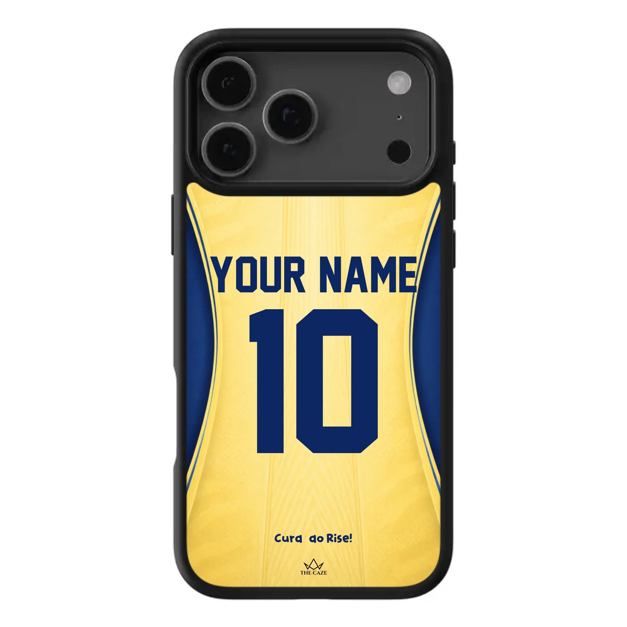 Funda de iPhone con la camiseta de fútbol de Curazao