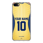 Funda de iPhone con la camiseta de fútbol de Curazao