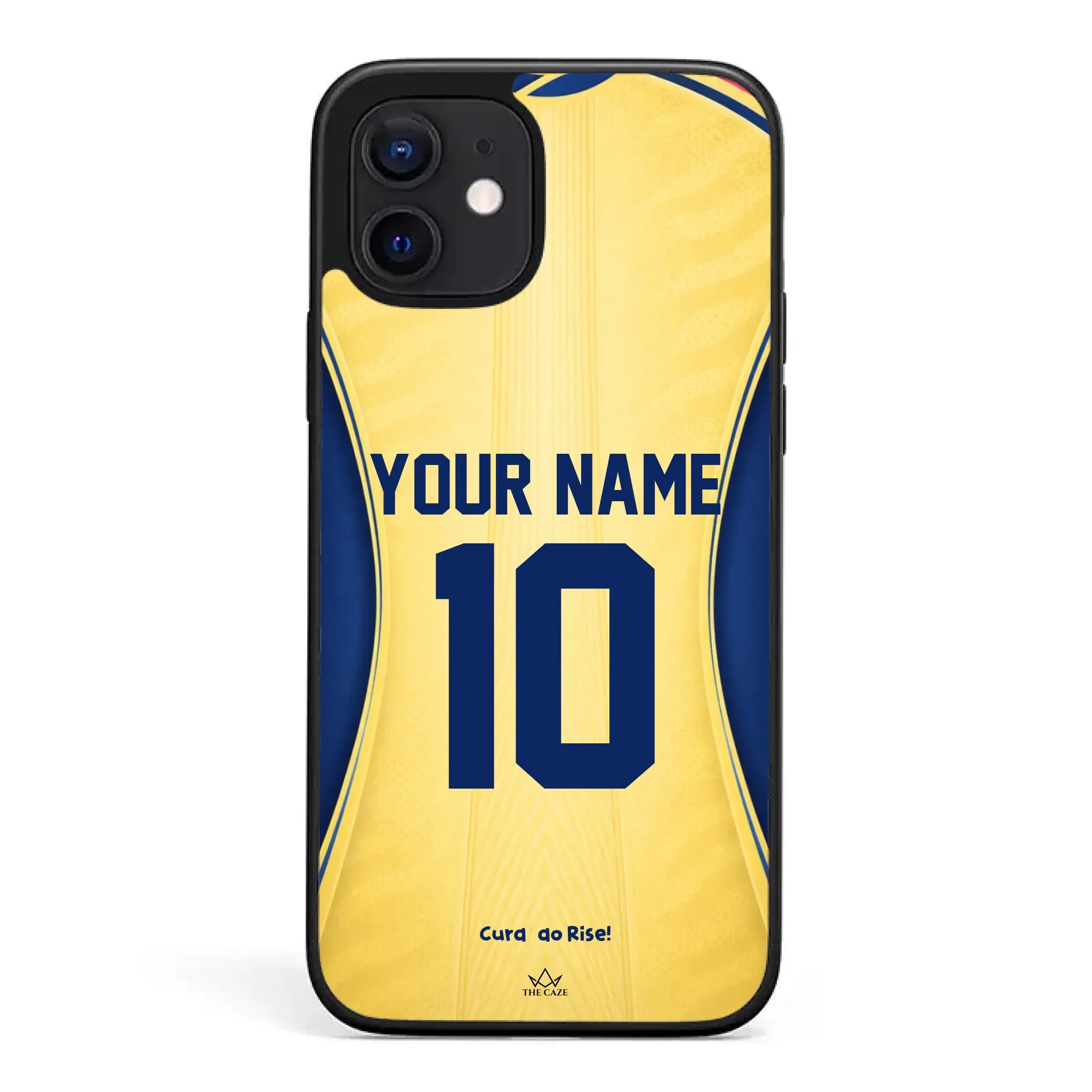 Funda de iPhone con la camiseta de fútbol de Curazao