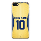 Funda de iPhone con la camiseta de fútbol de Curazao