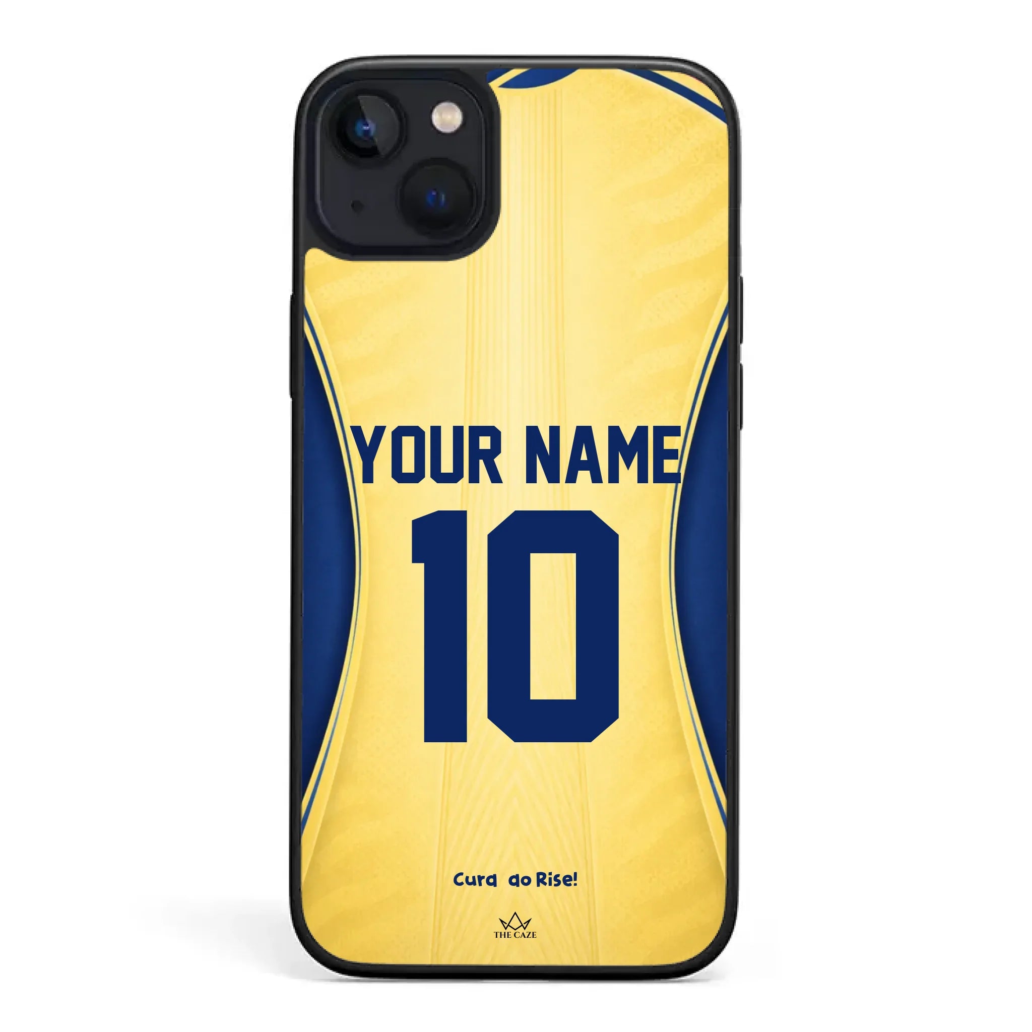 Funda de iPhone con la camiseta de fútbol de Curazao