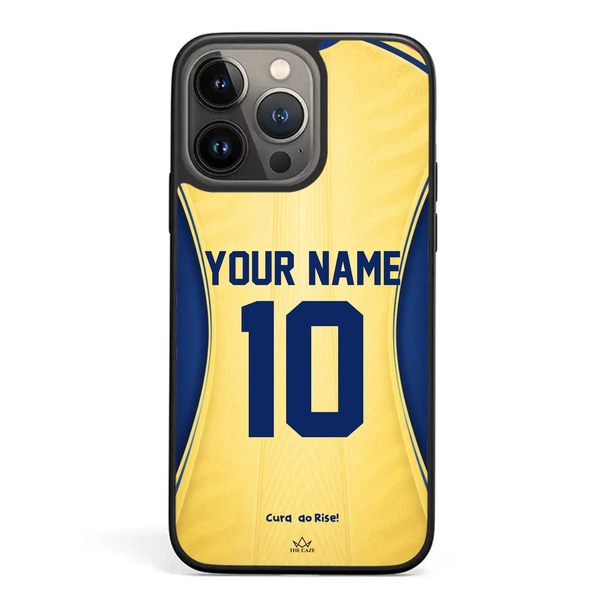 Funda de iPhone con la camiseta de fútbol de Curazao