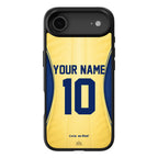 Funda de iPhone con la camiseta de fútbol de Curazao