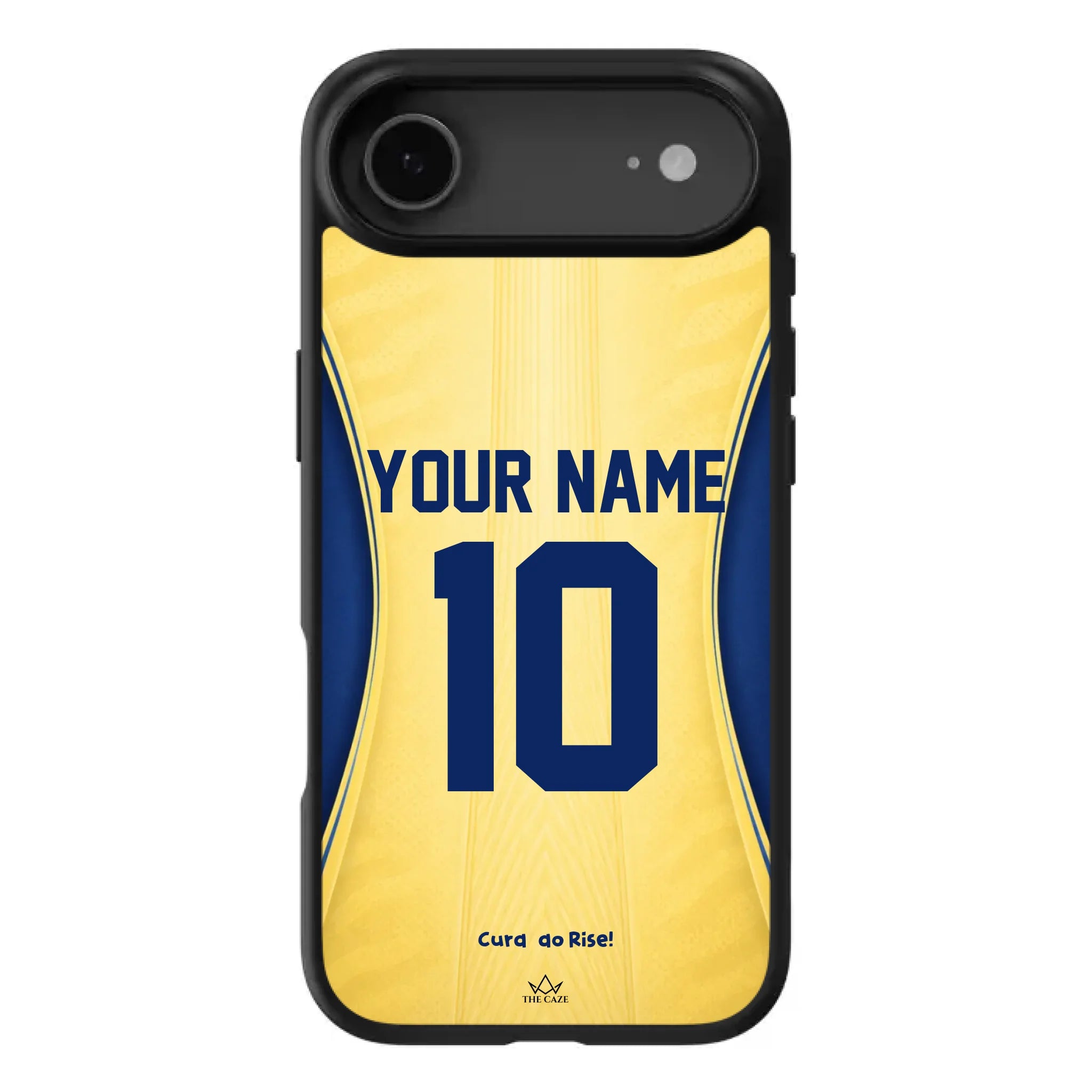 Funda de iPhone con la camiseta de fútbol de Curazao