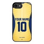 Funda de iPhone con la camiseta de fútbol de Curazao