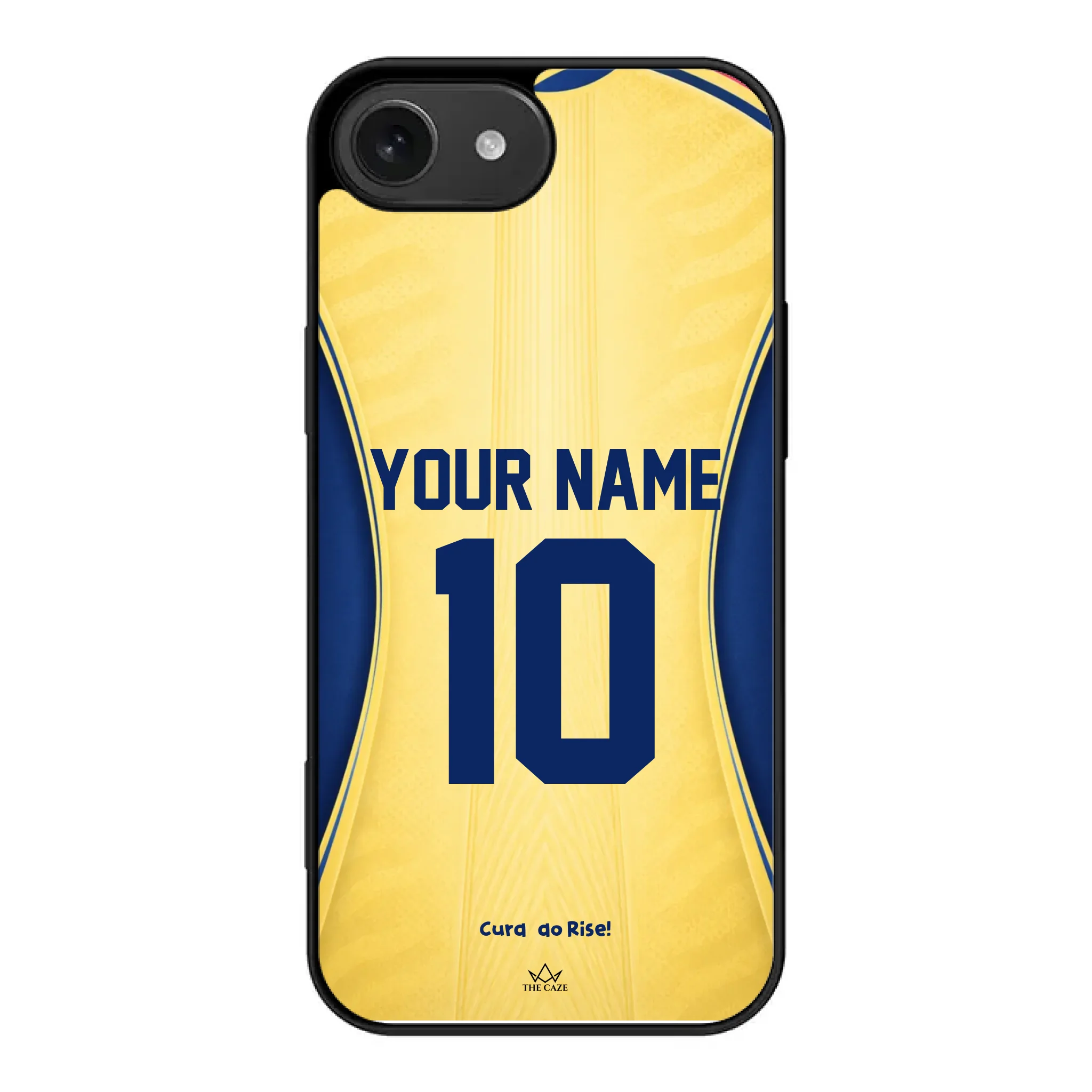 Funda de iPhone con la camiseta de fútbol de Curazao