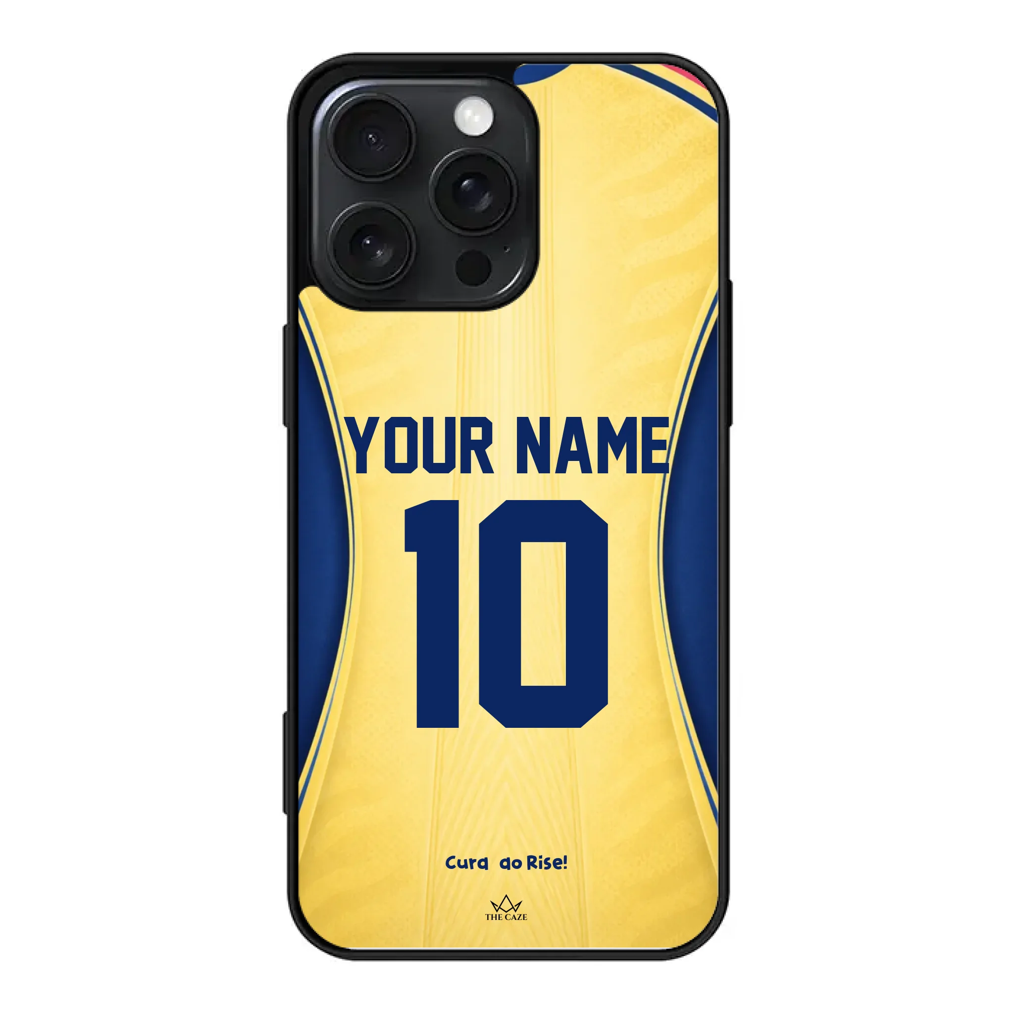 Funda de iPhone con la camiseta de fútbol de Curazao
