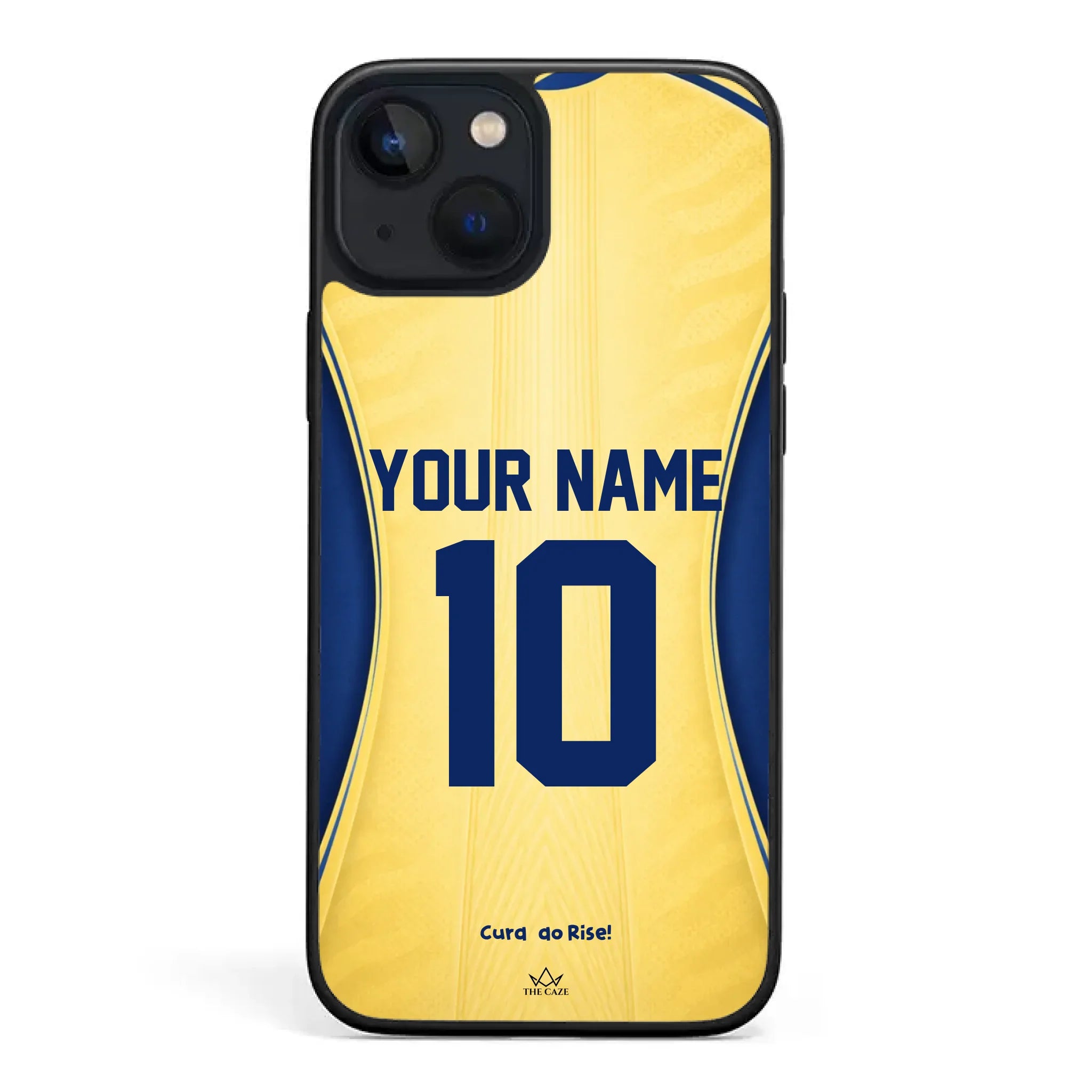 Funda de iPhone con la camiseta de fútbol de Curazao