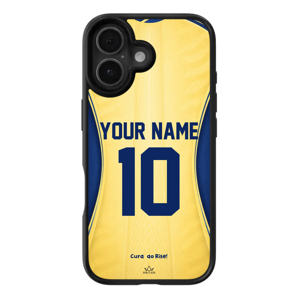Funda de iPhone con la camiseta de fútbol de Curazao