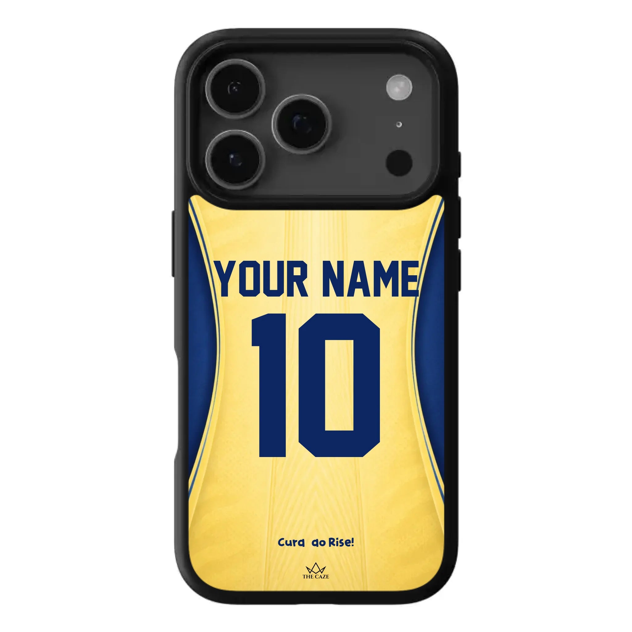 Funda de iPhone con la camiseta de fútbol de Curazao