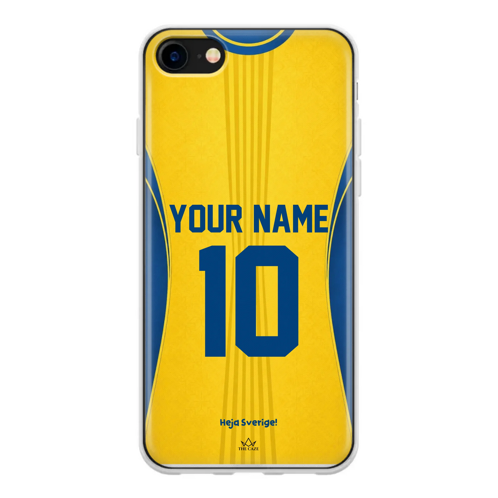 Sweden football Jersey iPhone Case