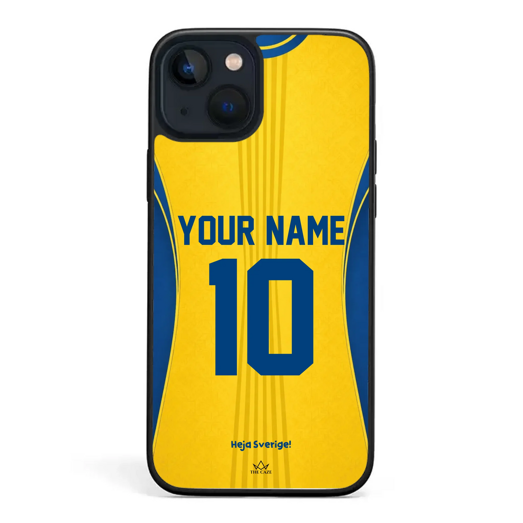 Sweden football Jersey iPhone Case