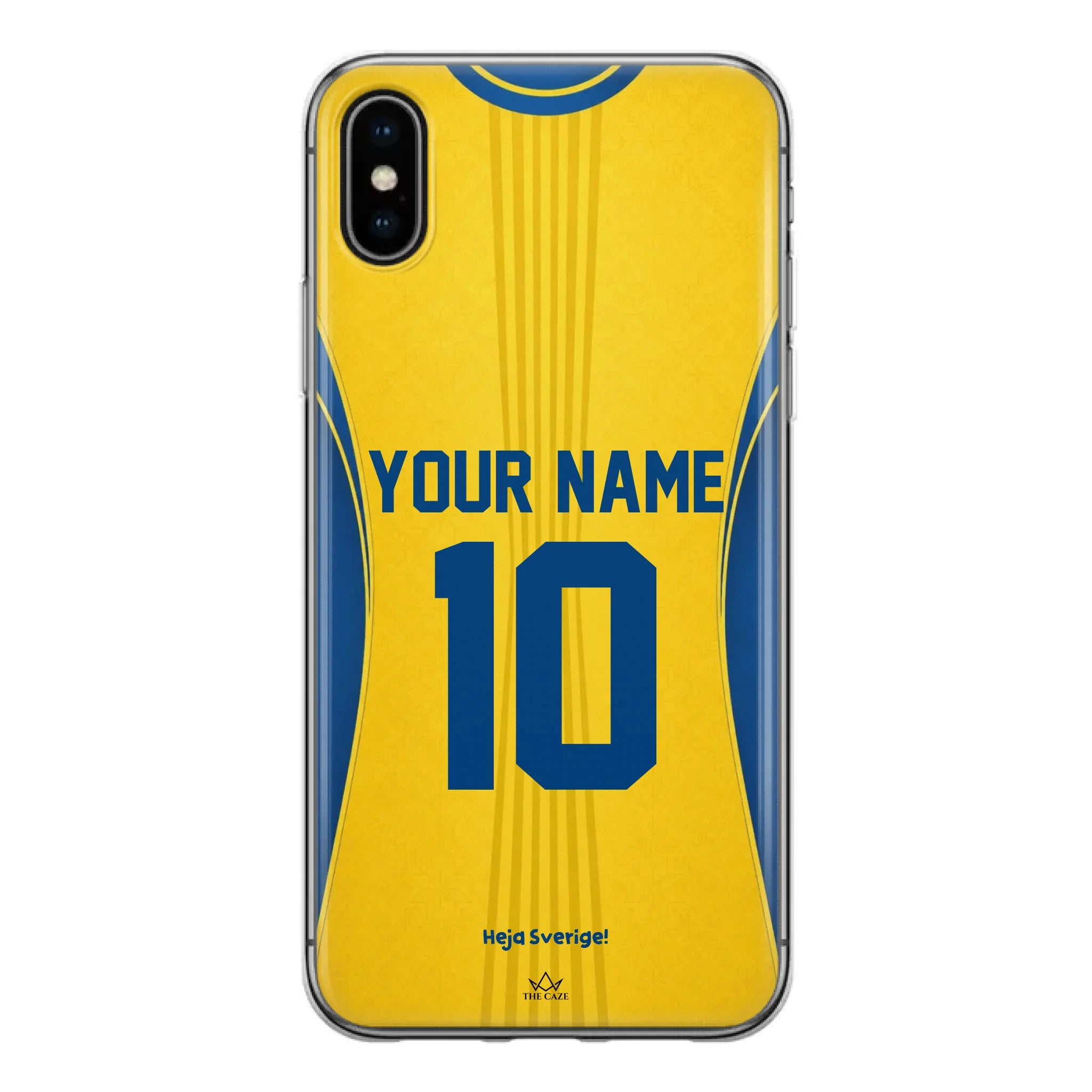 Sweden football Jersey iPhone Case