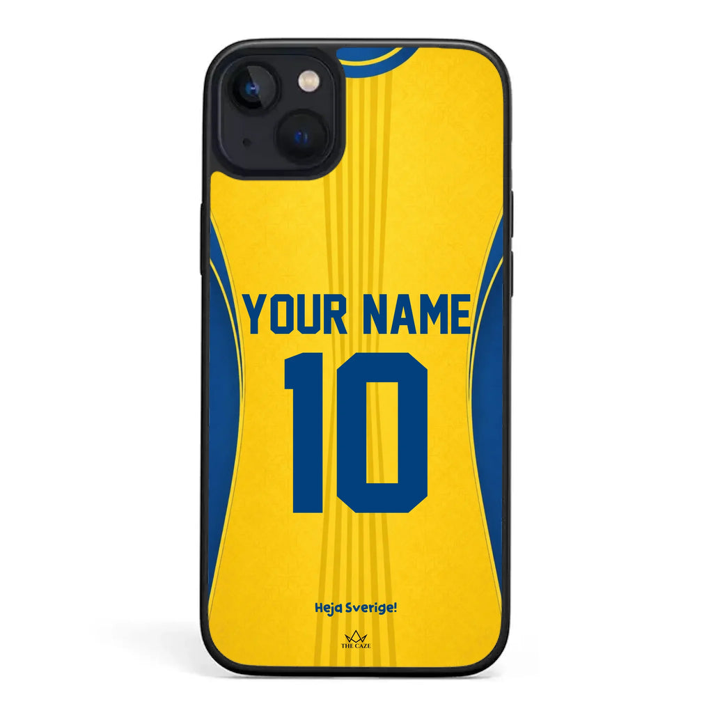 Sweden football Jersey iPhone Case