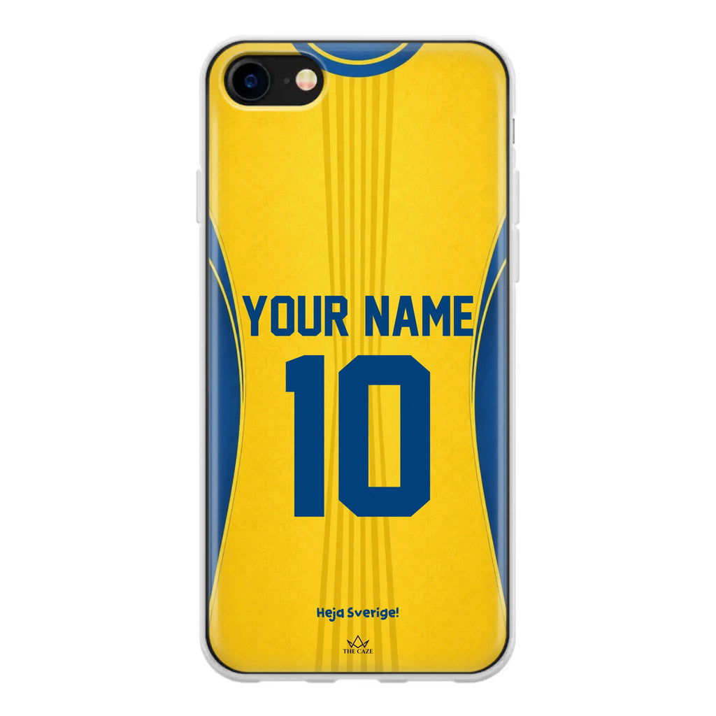 Sweden football Jersey iPhone Case