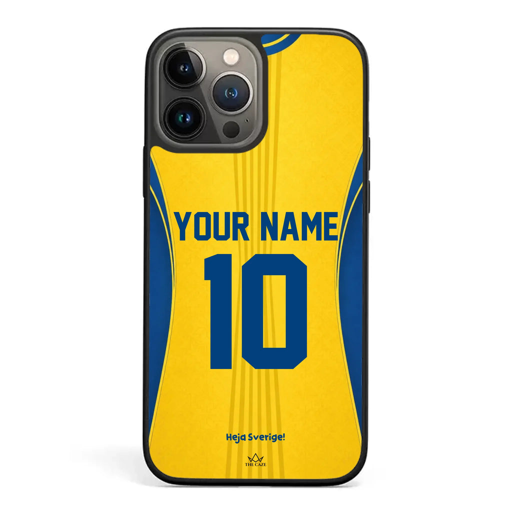 Sweden football Jersey iPhone Case