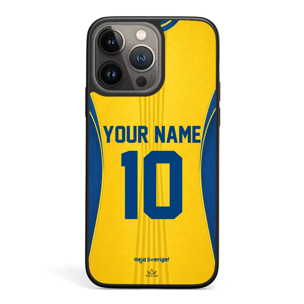 Sweden football Jersey iPhone Case