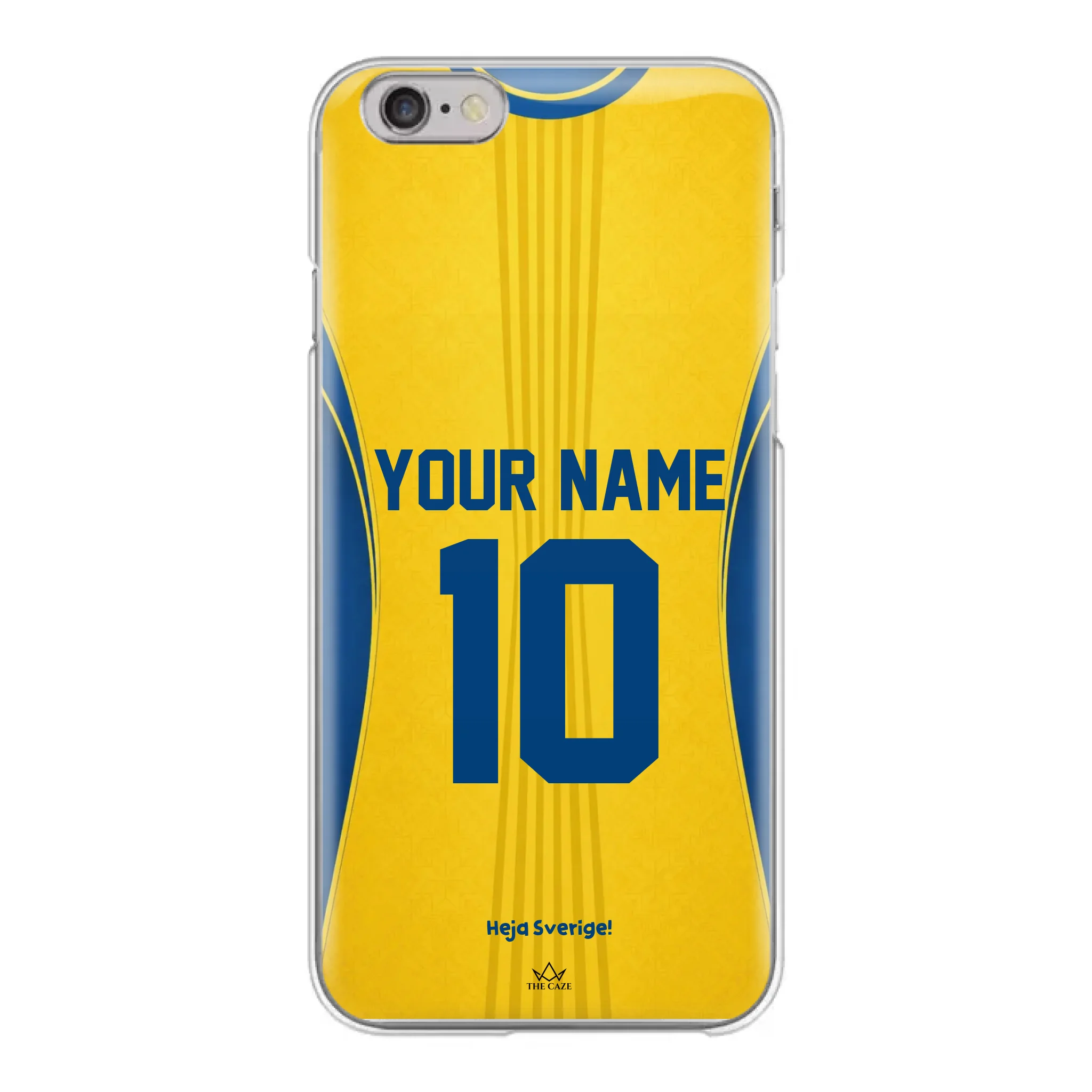 Sweden football Jersey iPhone Case