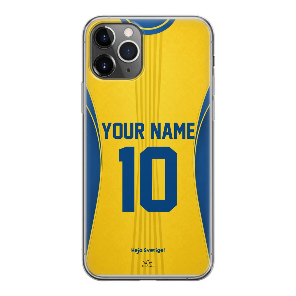 Sweden football Jersey iPhone Case