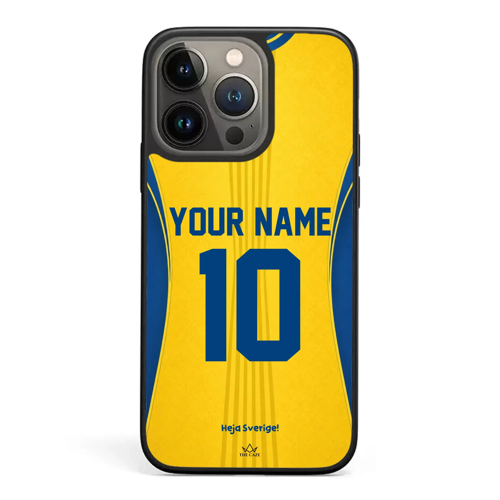 Sweden football Jersey iPhone Case