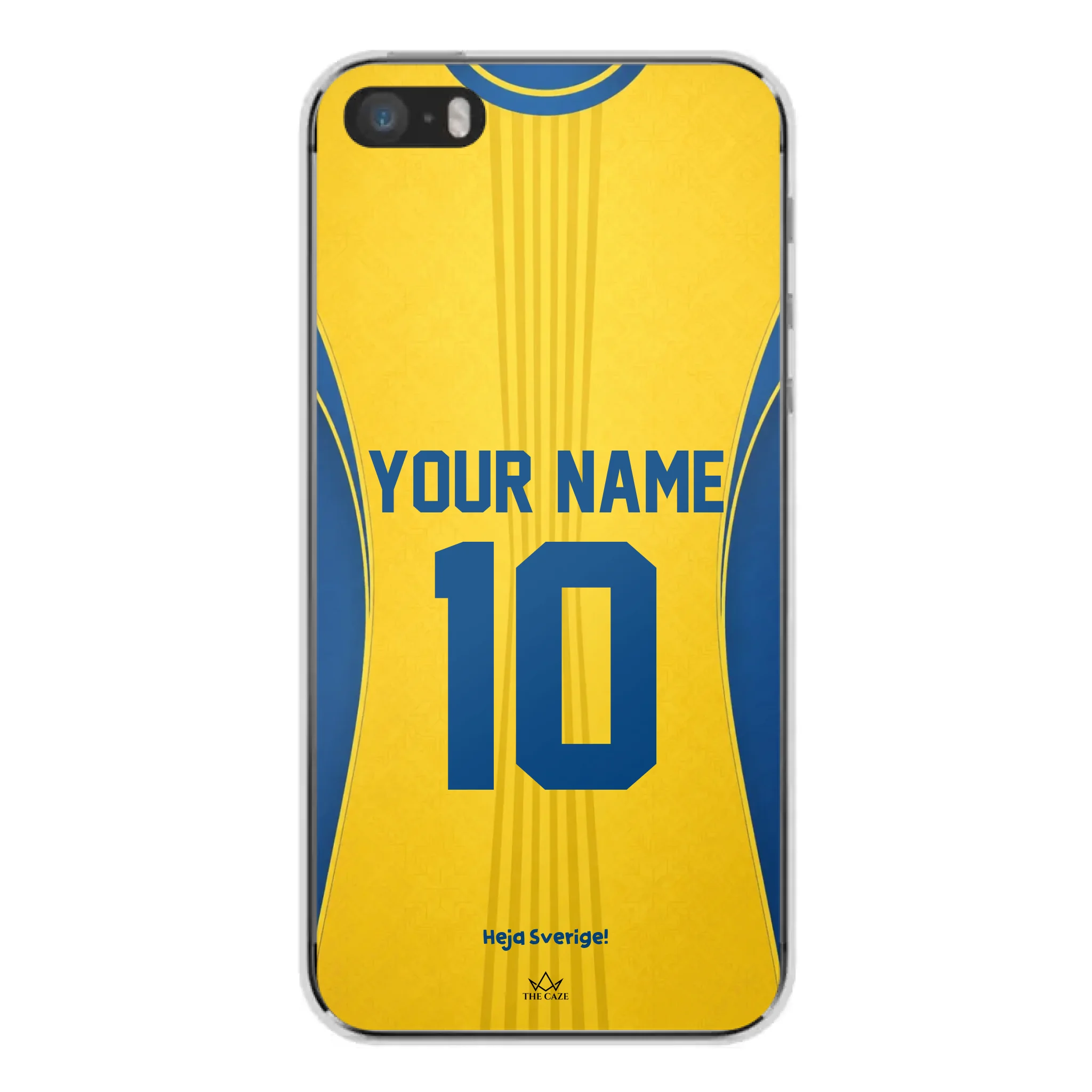 Sweden football Jersey iPhone Case