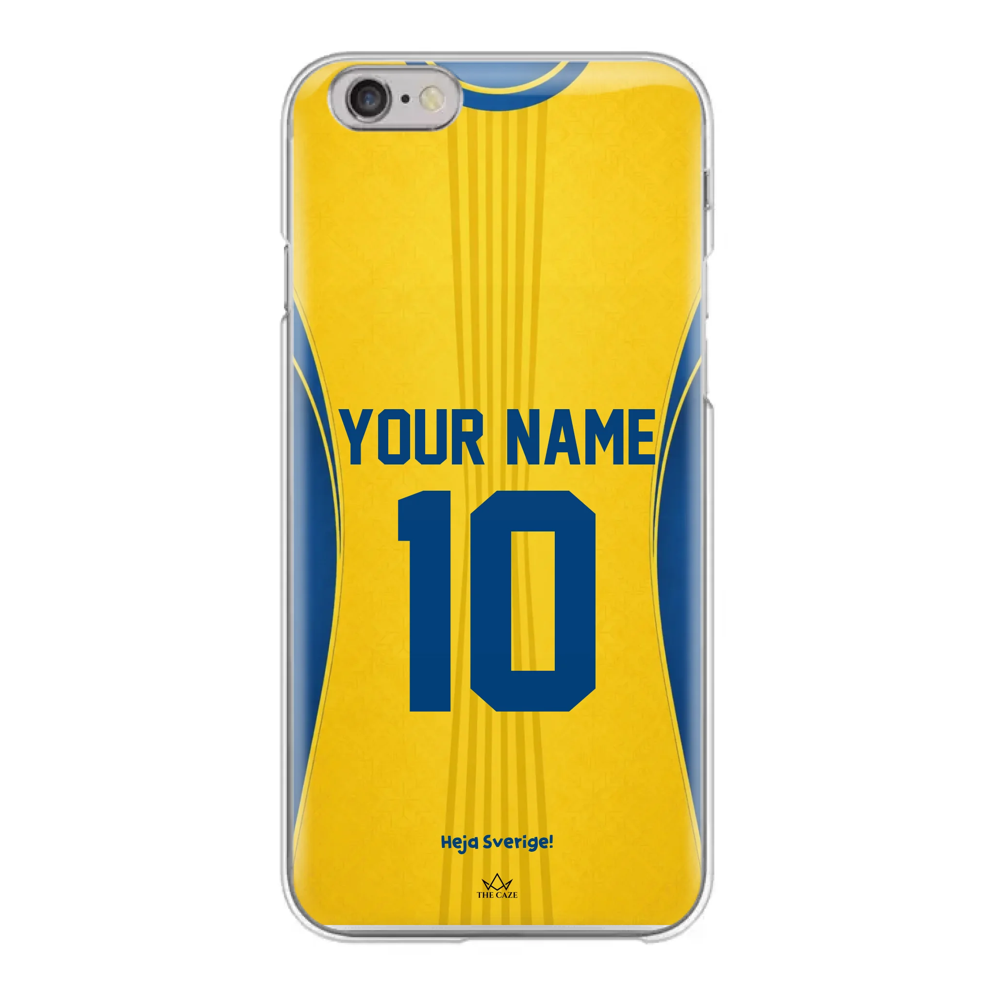 Sweden football Jersey iPhone Case
