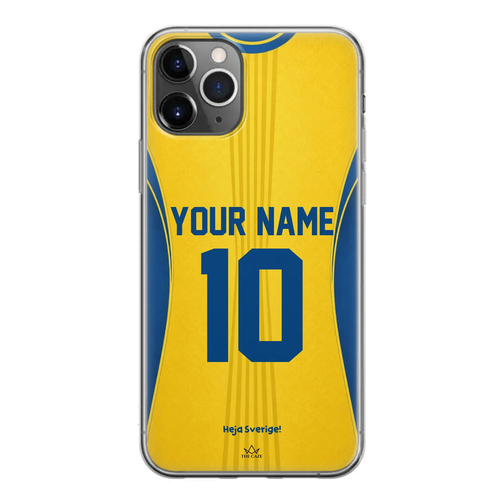 Sweden football Jersey iPhone Case