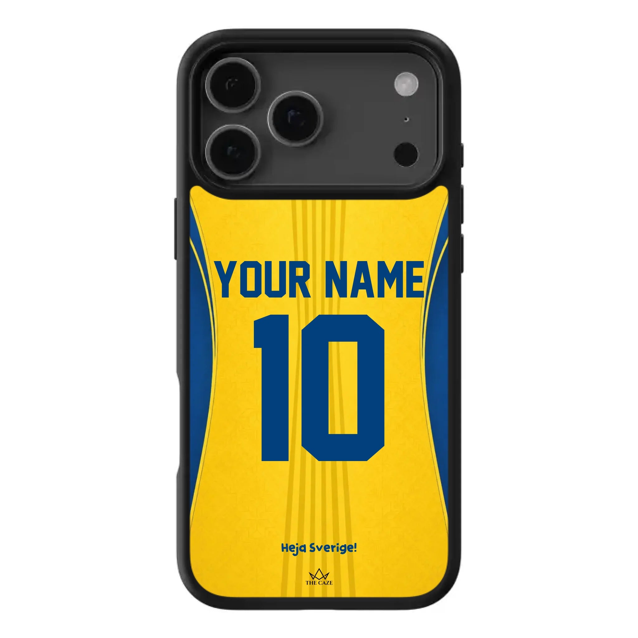 Sweden football Jersey iPhone Case