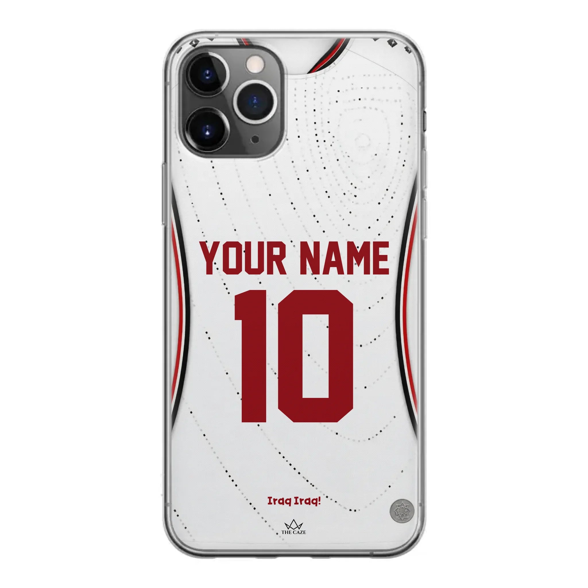 Iraq football Jersey iPhone Case