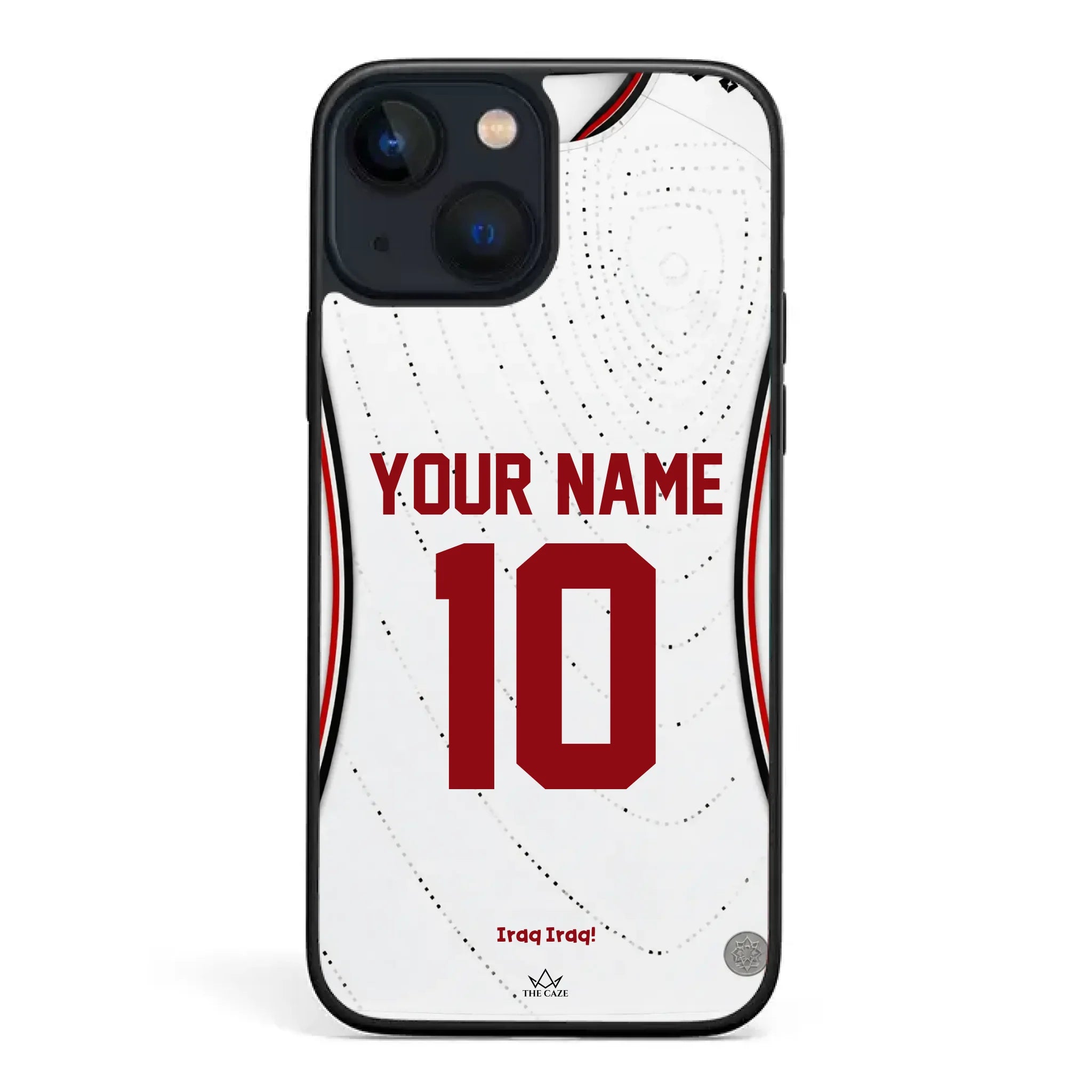 Iraq football Jersey iPhone Case