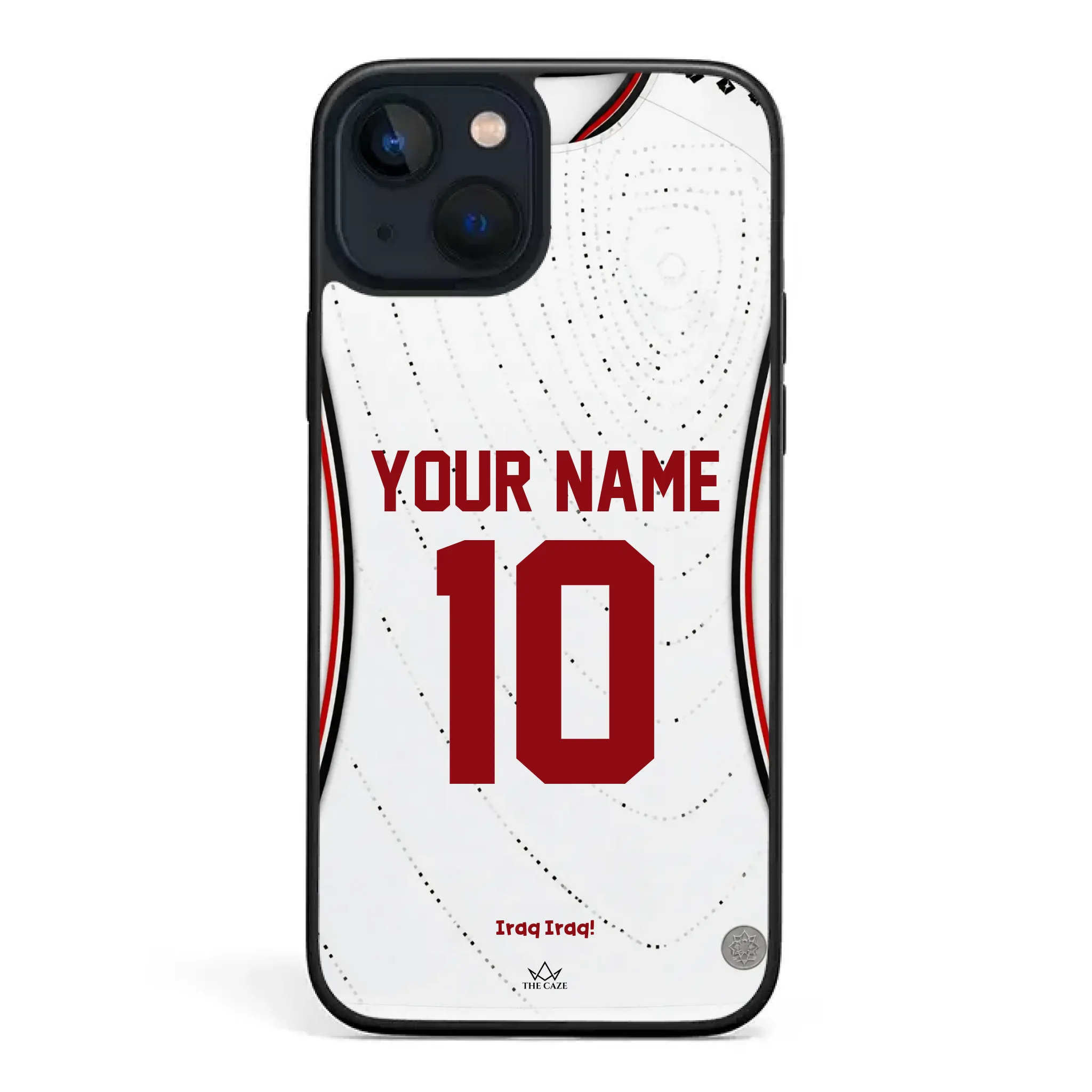 Iraq football Jersey iPhone Case