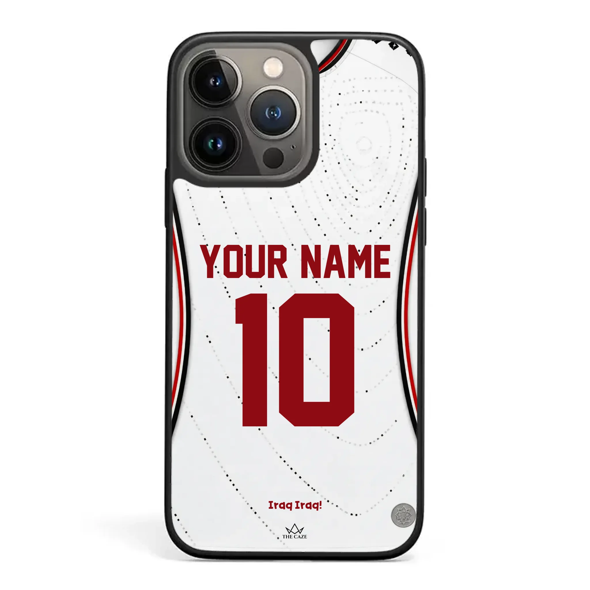 Iraq football Jersey iPhone Case