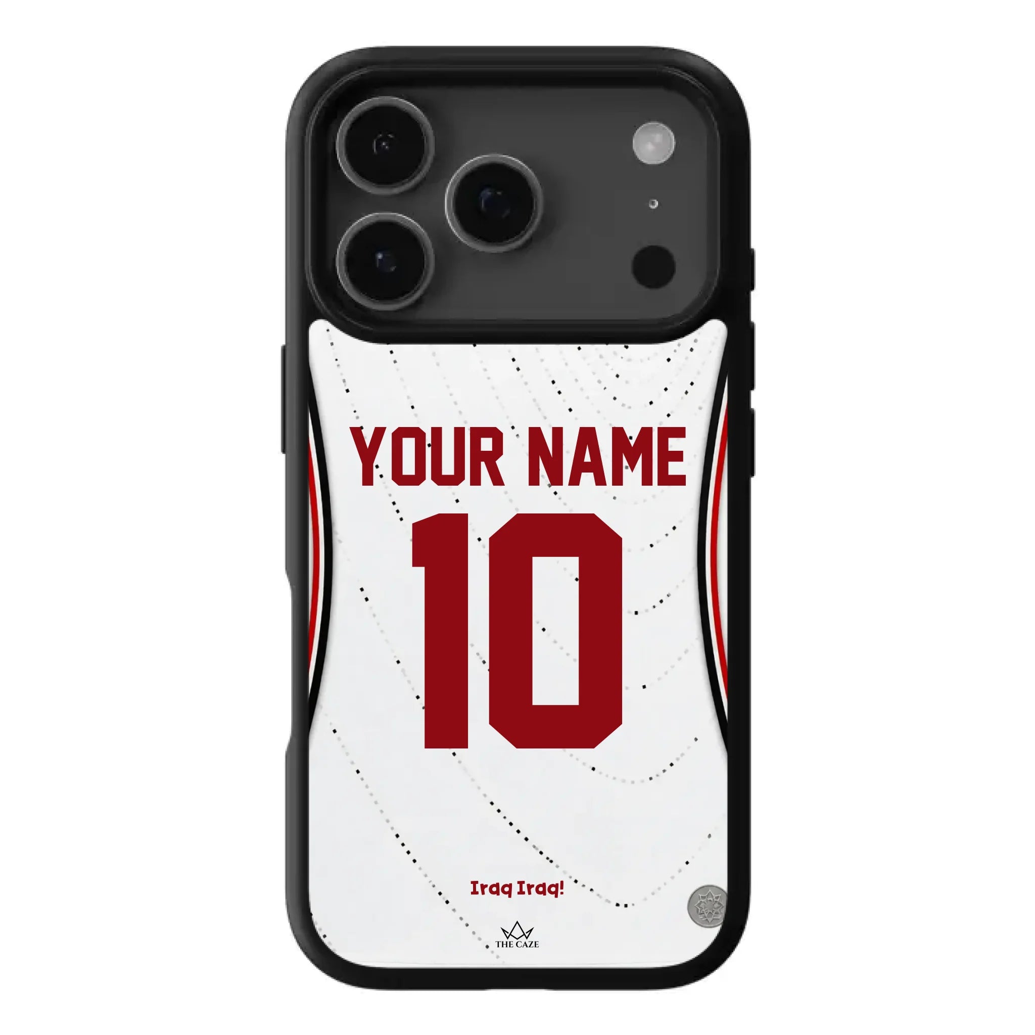 Iraq football Jersey iPhone Case