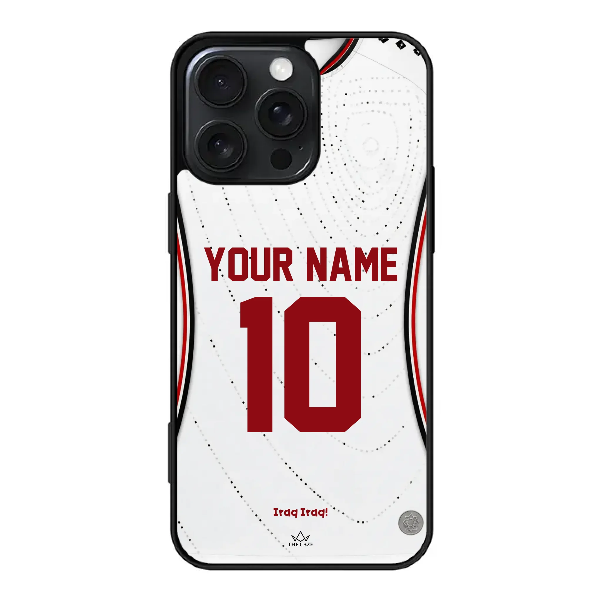 Iraq football Jersey iPhone Case