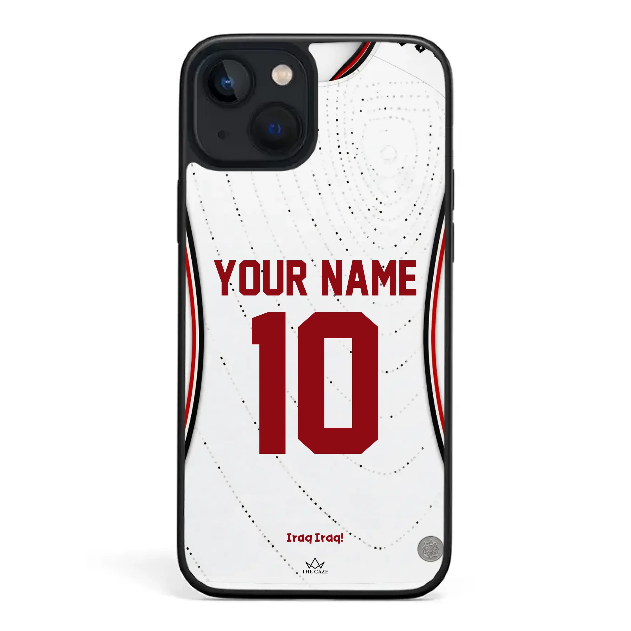 Iraq football Jersey iPhone Case
