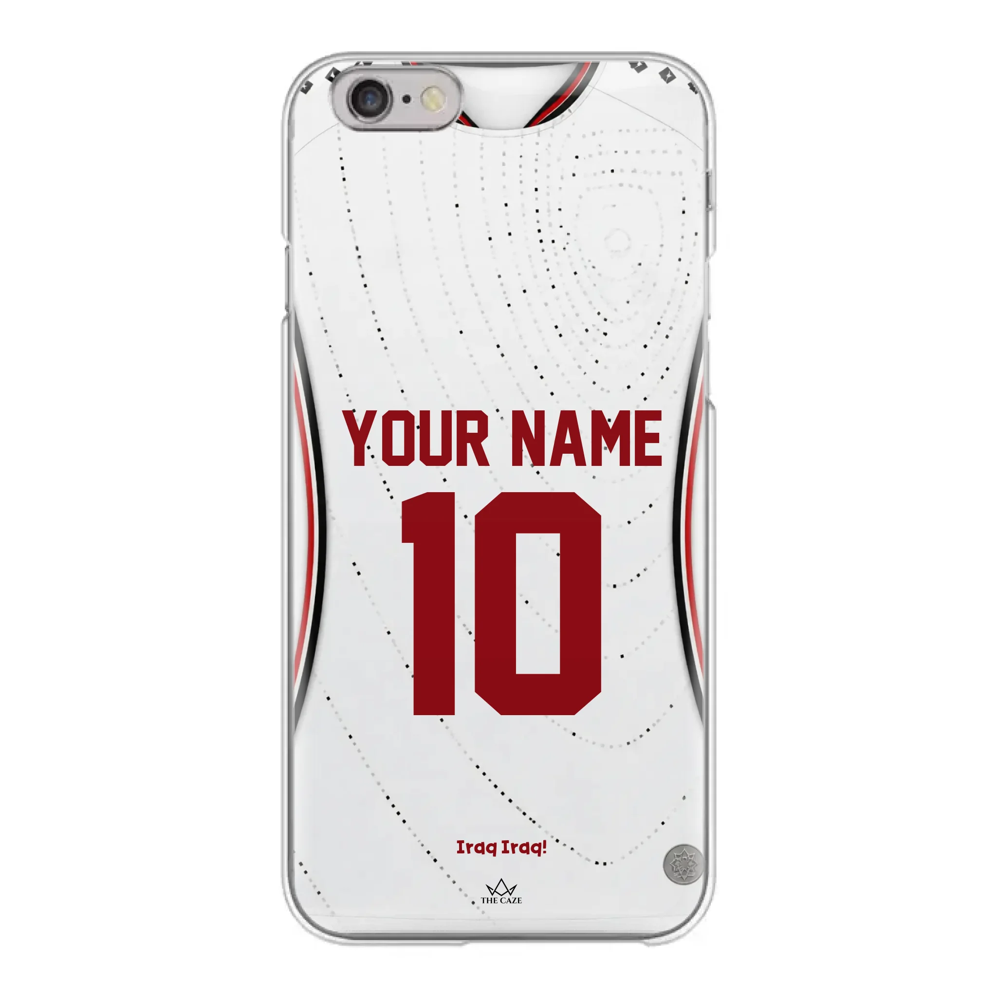 Iraq football Jersey iPhone Case
