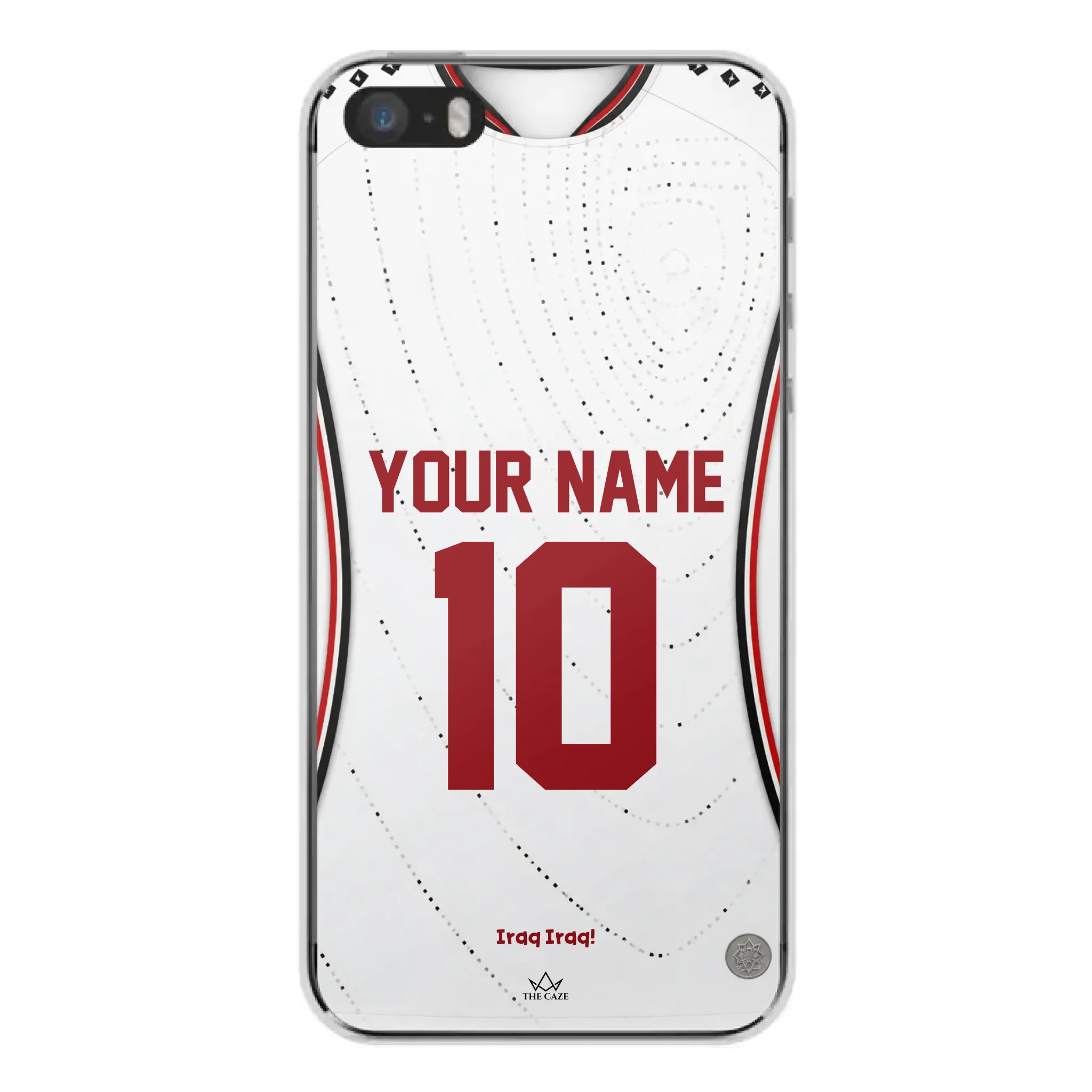 Iraq football Jersey iPhone Case