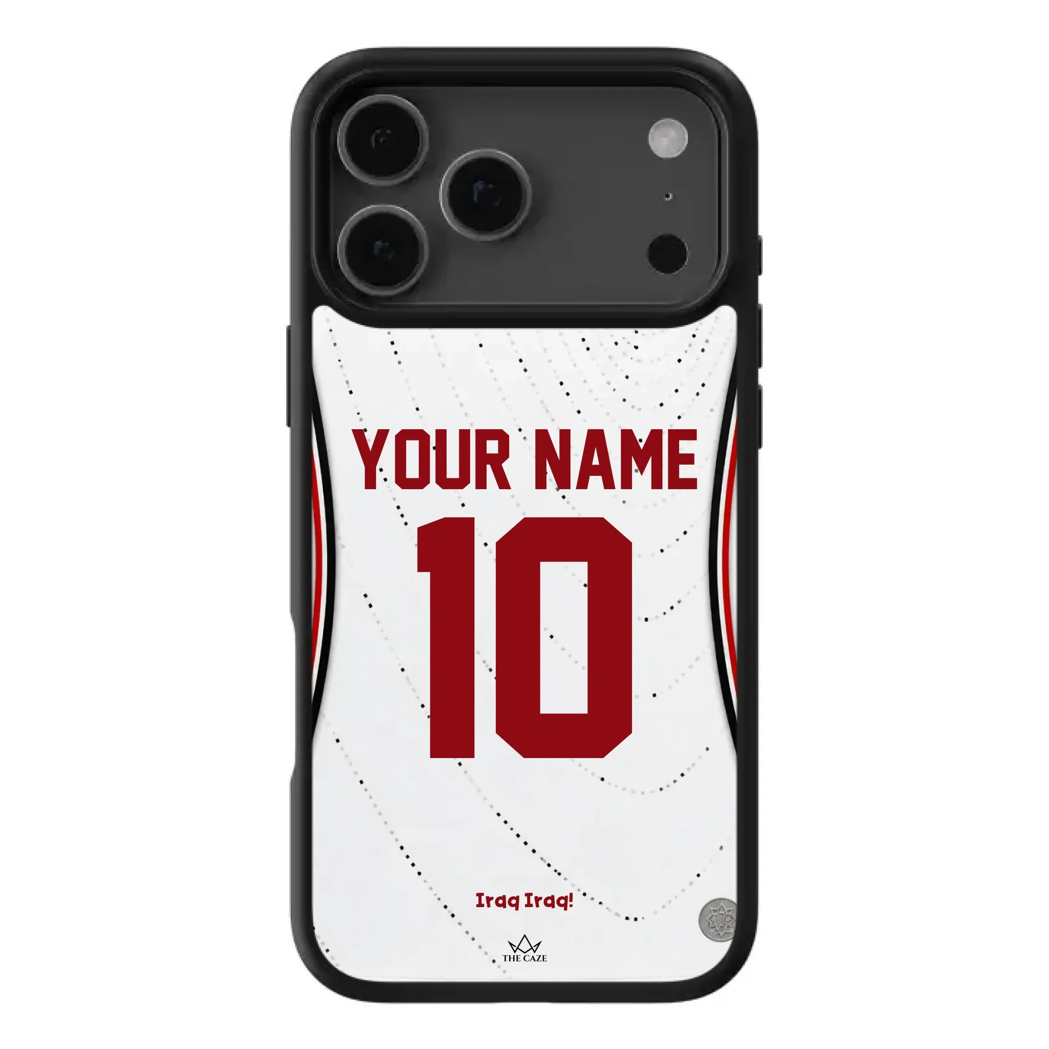 Iraq football Jersey iPhone Case