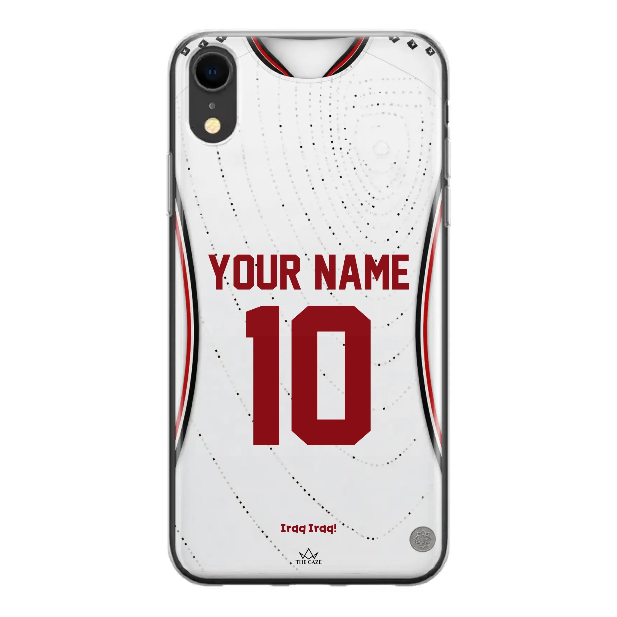 Iraq football Jersey iPhone Case
