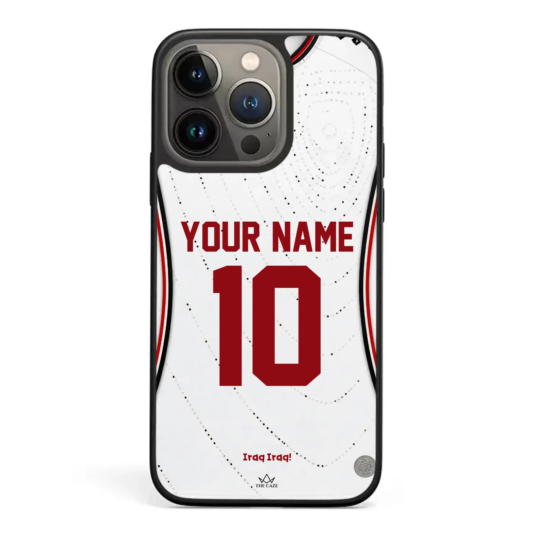 Iraq football Jersey iPhone Case