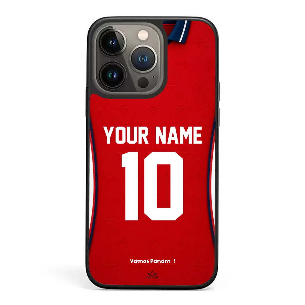 Panama football Jersey iPhone Case