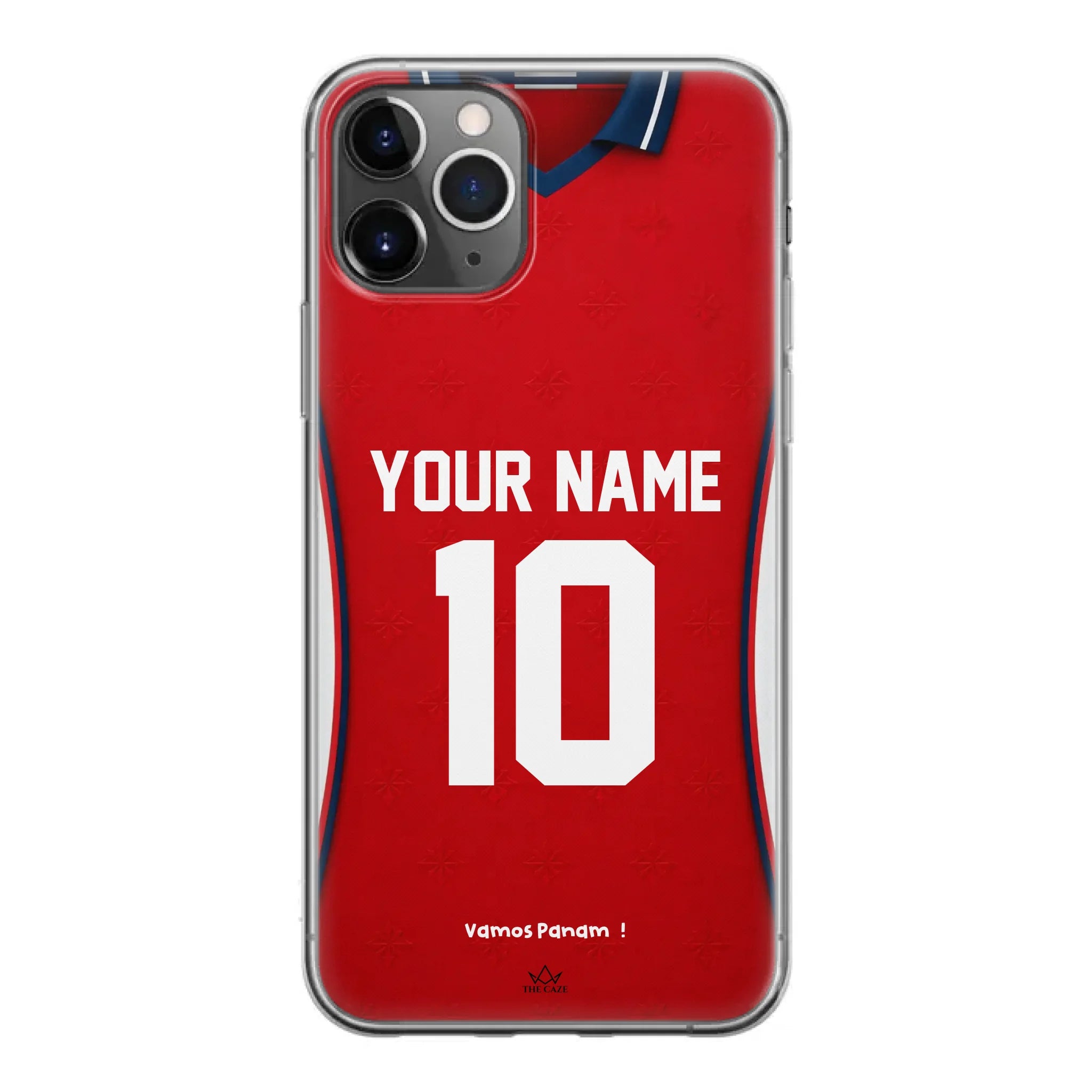Panama football Jersey iPhone Case