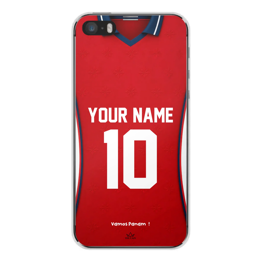 Panama football Jersey iPhone Case