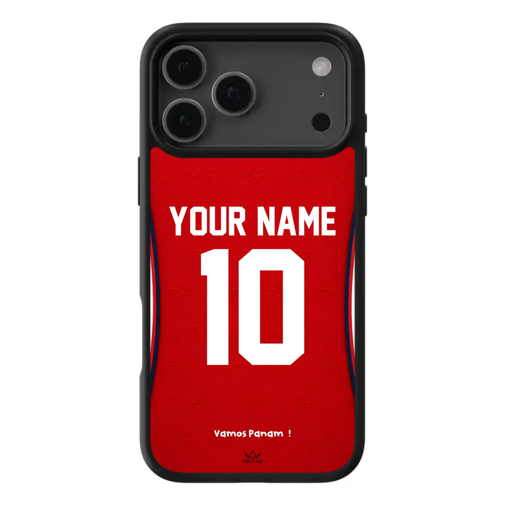 Panama football Jersey iPhone Case
