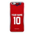 Panama football Jersey iPhone Case