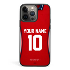 Panama football Jersey iPhone Case