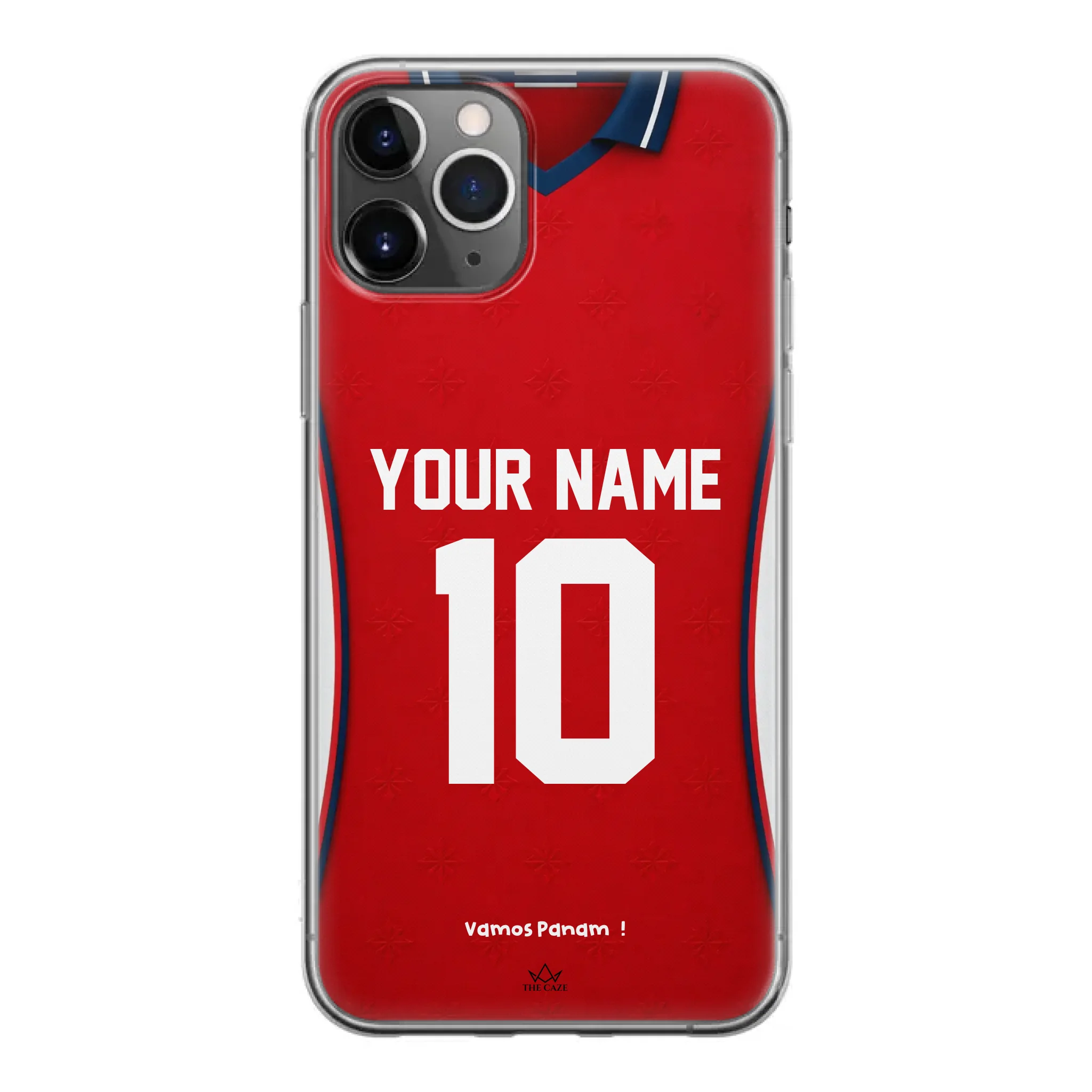 Panama football Jersey iPhone Case