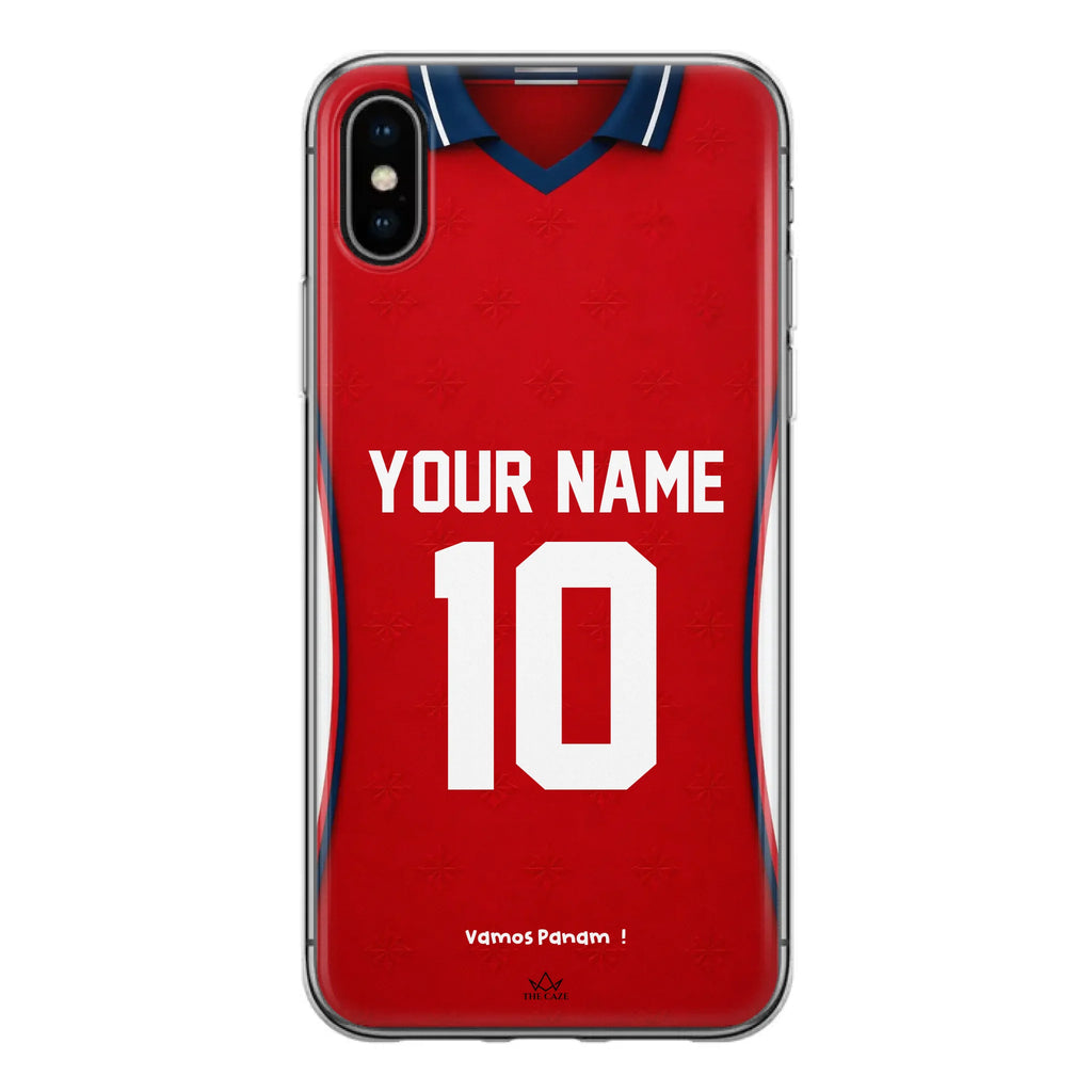 Panama football Jersey iPhone Case