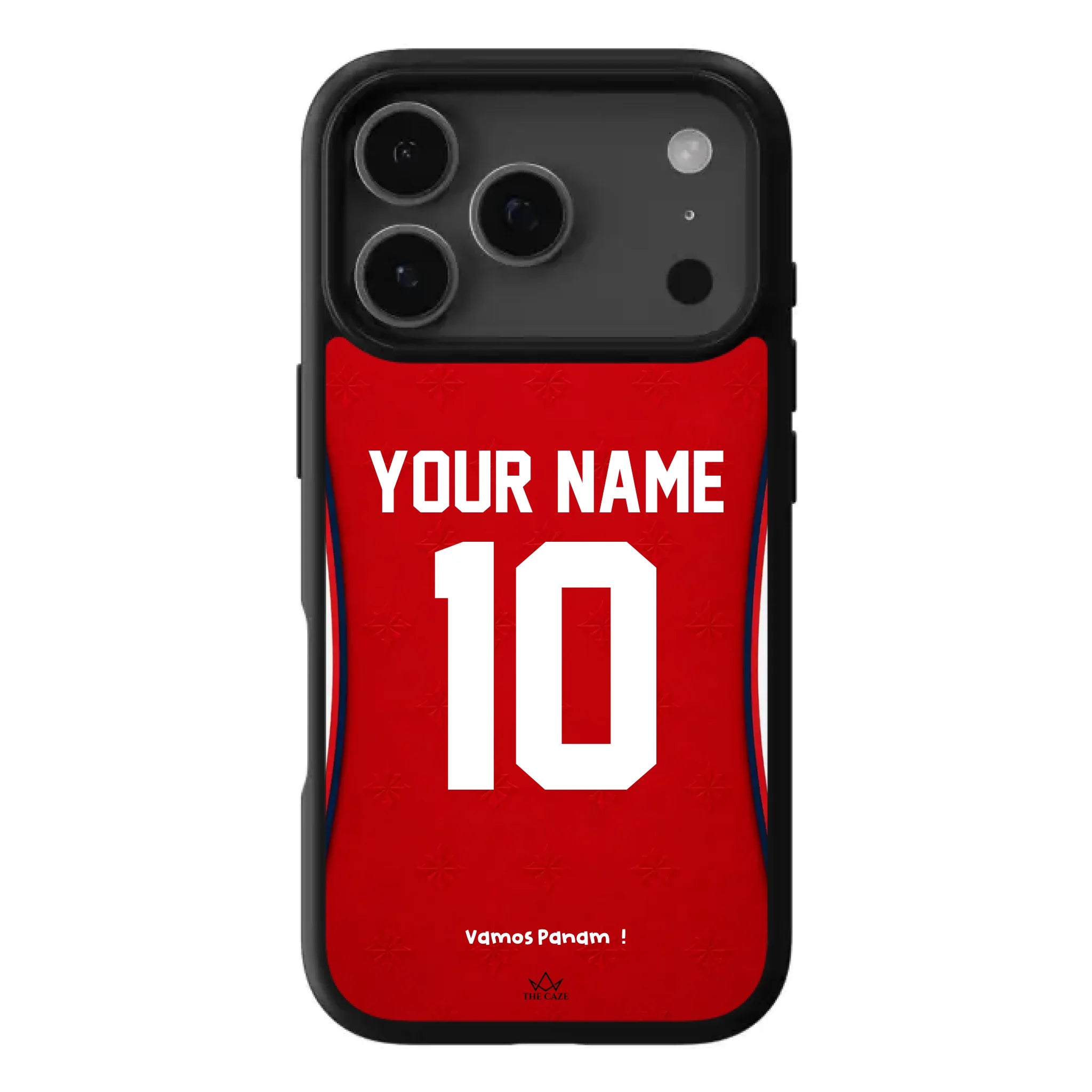 Panama football Jersey iPhone Case