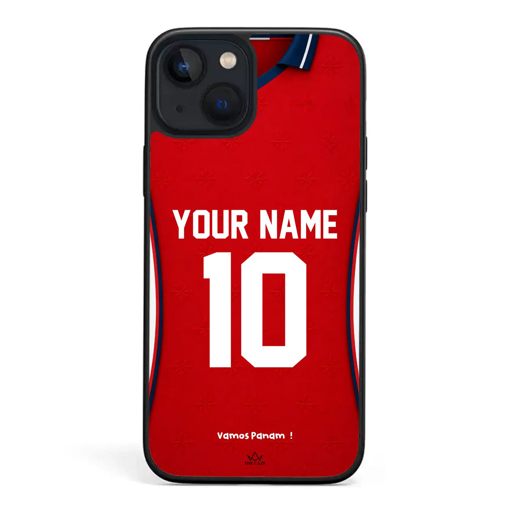 Panama football Jersey iPhone Case